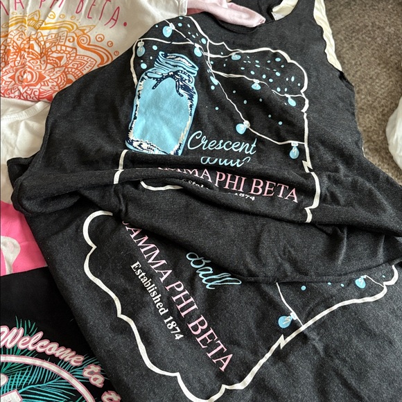 11 Crescent Gamma Phi Beta tank tops 
Bundle - Picture 5 of 9